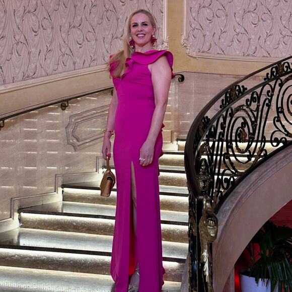 Fashion Nova Pink Take A Bow Maxi Dress - Picture 5 of 11